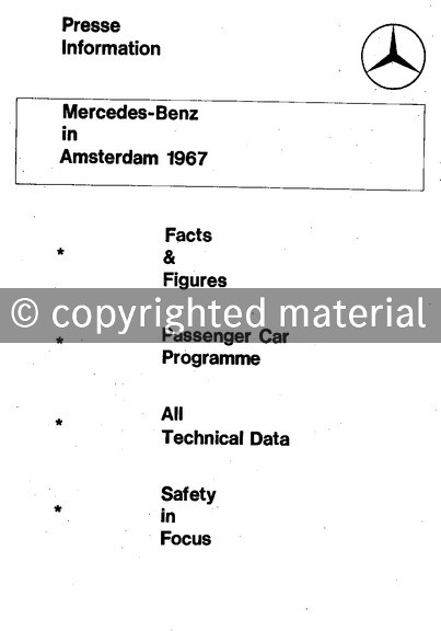 Presseinformationen Februar 1967