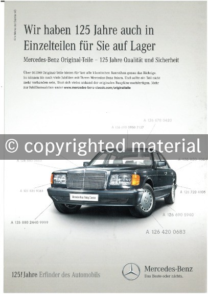 Advertising Mercedes-Benz Classic 2011/2012