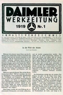 Werkzeitung für Daimler-Belegschaft