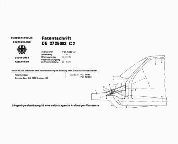 Longitudinal supporting member for integral automobile body