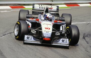 Formula One season starter won in a silver McLaren-Mercedes