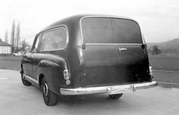 180 a Fahrgestell mit 2türiger Teilkarosserie / W 120 B II, 1957 - 1959