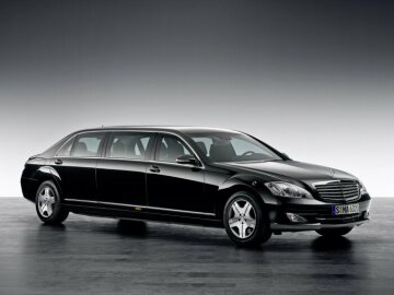 Präsentation der Staatslimousine S 600 Pullman Guard