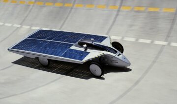 Apprentices successful with solar car