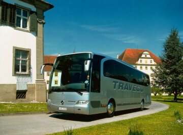 New tourining coach from Mercedes-Benz is called Travego