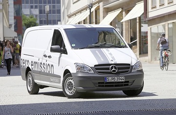 Mercedes-Benz Vito E-CELL im Kundeneinsatz