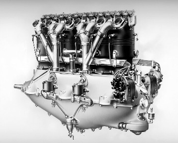 Benz & Cie. built aeroengines for the Prussian Ministry of War
