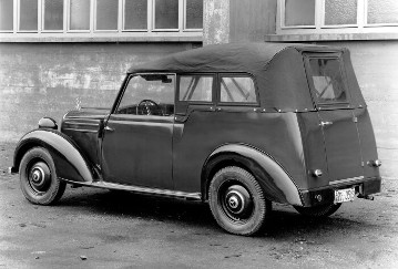 170 S police patrol car / W 136 IV, 1950 - 1952