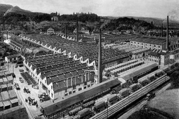 Apprentices at Gaggenau plant