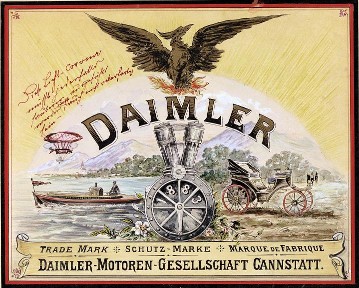 Daimler als Warenzeichen geschützt