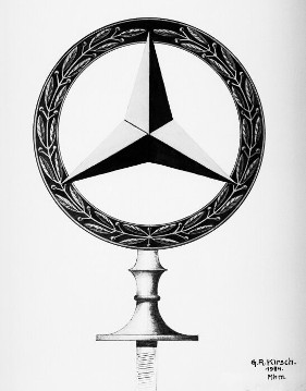 Mercedes-Benz: Stern im Lorbeerkranz