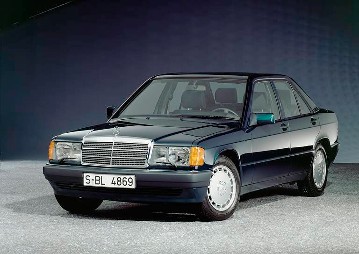 Mercedes-Benz 190 D 2.5, W 201 special model AVANTGARDE VERDE, 1991