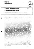 Presseinformationen 18. April 1967 (Französisch)