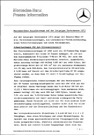 Presseinformationen 5. September 1973