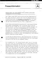 Presseinformationen 10. März 1977