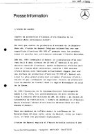 Presseinformationen 20. August 1980