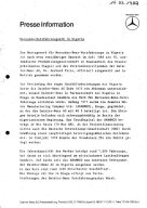 Presseinformationen 16. März 1982