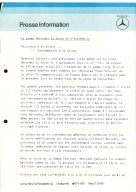 Presseinformationen 2. Oktober 1980 (Französisch)