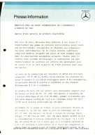 Press Information March 5, 1981