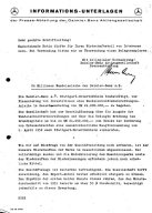 Presseinformationen 4. März 1952