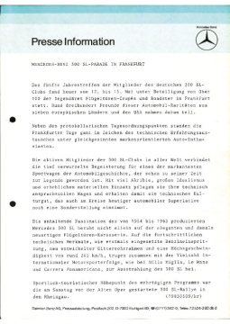 Presseinformationen 12. Mai 1983