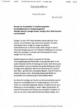 Presseinformationen 4. April 1997