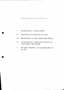 Presseinformationen 10. Januar 1986