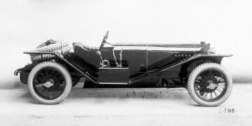 Mercedes 28/95 PS, Rennsport-Zweisitzer, Bauzeit: 1914 bis 1924