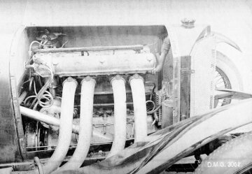 Mercedes 2-Liter-Targa-Florio-Rennwagen, 1924. Anlässlich - Targa Florio und Coppa Florio 1924.