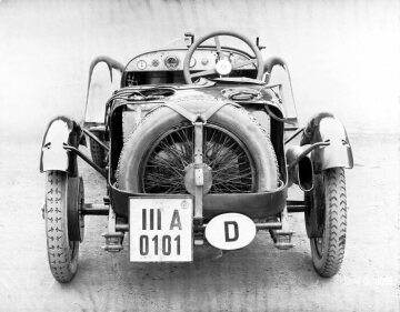 Mercedes 2-Liter-Targa-Florio-Rennwagen, 1924. Anlässlich - Targa Florio und Coppa Florio 1924.