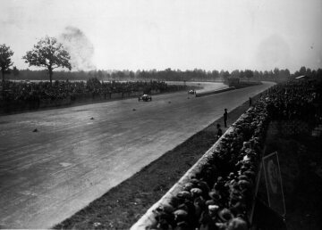 Großer Preis von Europa in Monza, 9. September 1923. Benz RH 2-l-Tropfenform-Rennwagen.