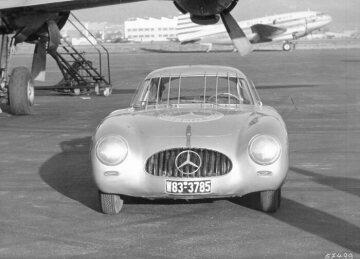 III. Carrera Panamericana Mexico, 19. - 23.11.1952. Mercedes-Benz 300 SL Rennsportwagen (W 194)