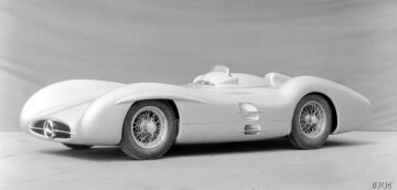 Mercedes-Benz Formel-1-Rennwagen W 196 R mit Stromlinienkarosserie, 1954