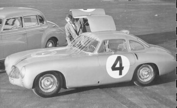 III. Carrera Panamericana Mexico, 19. - 23.11.1952. Mercedes-Benz 300 SL Rennsportwagen (W 194)