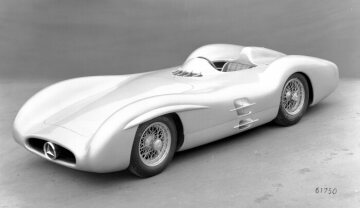 Mercedes-Benz Formel-1-Rennwagen W 196 R mit Stromlinienkarosserie, 1954