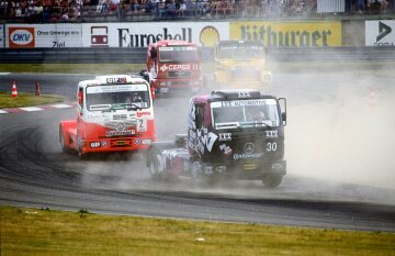 Truck Race, 1994. Mercedes-Benz Renntruck 1834 S