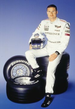 David Coulthard, Scotland, Team McLaren-Mercedes, runner-up in the 2001 F1 world chamionship.