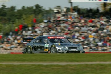 Hockenheimring, 03.10.2004:
Qualifying: Jean Alesi, C-Klasse AMG-Mercedes