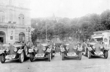 Robert-Batschari-Fahrt und Baden-Badener Automobiltunier, 17.-24.07.1925.