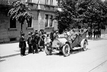 3. Prinz-Heinrich-Fahrt, 02. - 08.06.1910. Oberleitungswagen