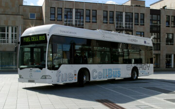 Mercedes-Benz Citaro Brennstoffzellenbus,
Hydrogen Fuel Cell Bus, 2002