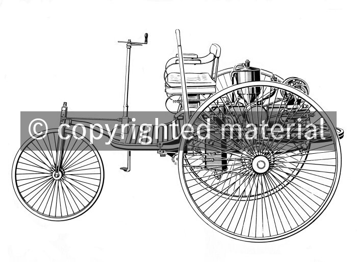 95240 Benz patent motor car