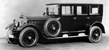 Mercedes 24/100/140 PS, Pullman-Limousine mit Kompressor, aus dem Jahre 1924.