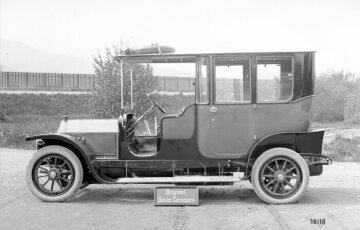 Mercedes-Knight 16/40 PS, Limousine, Bauzeit: 1910 bis 1916.