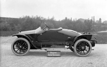 Mercedes 8/18 PS, Sport-Zweisitzer, Bauzeit: 1910 bis 1912.