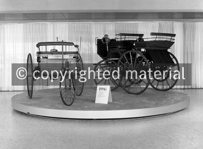 76045-70 Benz Patent-Motorwagen und Daimler Motorwagen