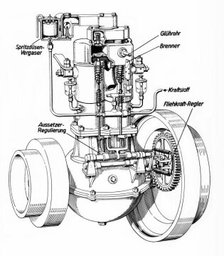 Daimler Phoenix-Motor, 1895 bis 1899