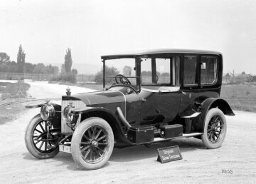 Mercedes 37/90 PS, Limousine, Bauzeit: 1910 bis 1914.