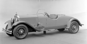 Mercedes-Benz Typ 630, 24/100/140 PS, Roadster, Bauzeit: 1924 bis 1929.