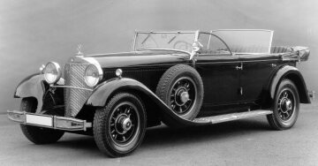 Mercedes-Benz Typ 770, 150/200 PS, Großer Mercedes, Tourenwagen, Bauzeit: 1930 bis 1938.